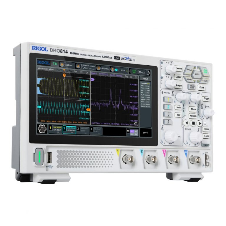 Rigol DHO924S 12bit DSO 250MHz, 4ch. with AWG Salicon Nano Technology